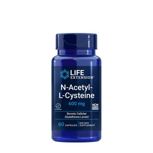 Life Extension N-Acetyl-L-Cysteine 600 mg (60 Capsules)