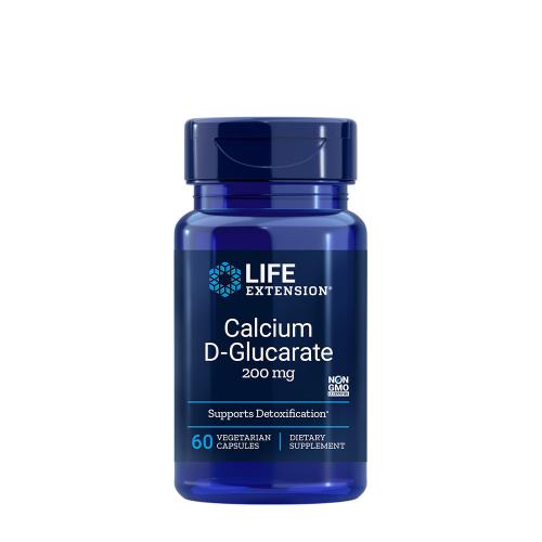 Life Extension Calcium D-Glucarate 200 mg (60 Veg Capsules)