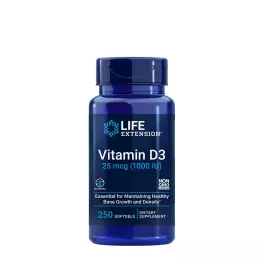 Life Extension Vitamin D3 25 mcg (1000 IU) (250 Softgels)