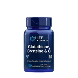 Life Extension Glutathione, Cysteine & C  (100 Veg Capsules)