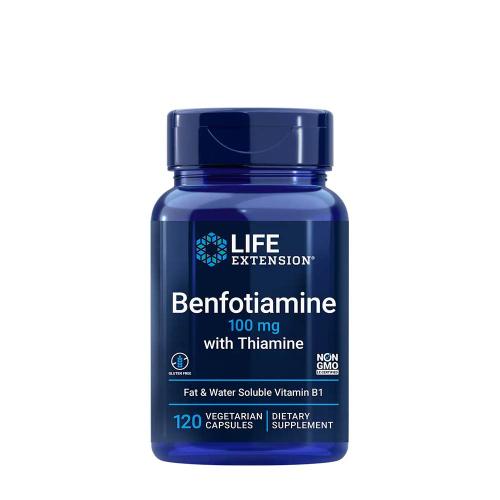 Life Extension Benfotiamine with Thiamine (120 Veg Capsules)