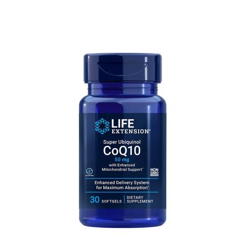 Life Extension Super Ubiquinol CoQ10 50 mg with Enhanced Mitochondrial Support (30 Softgels)