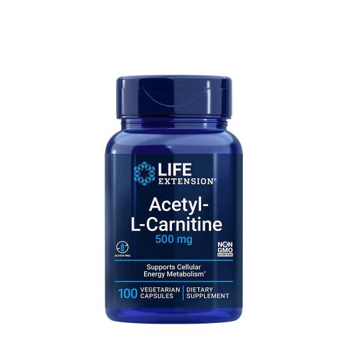 Life Extension Acetyl-L-Carnitine 500 mg (100 Veg Capsules)
