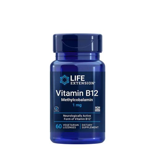 Life Extension Vitamin B12 Methylcobalamin 1 mg (60 Lozenges)