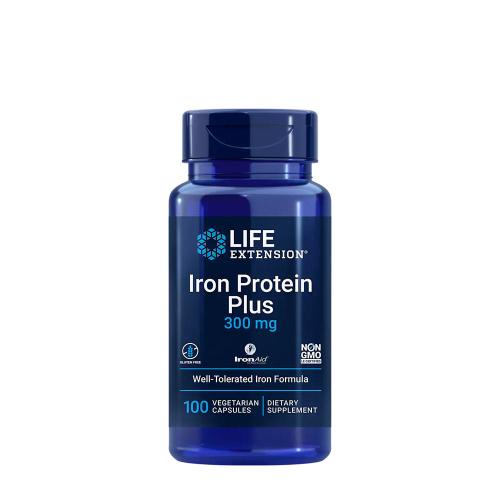 Life Extension Iron Protein Plus (100 Veg Capsules)