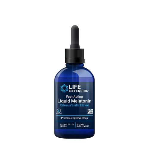 Life Extension Fast-Acting Liquid Melatonin (Citrus-Vanilla) (59 ml, Citrus Vanilla)