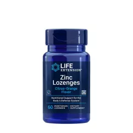   Life Extension Zinc Lozenges (Citrus-Orange Flavor) (60 Lozenges)