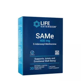   Life Extension SAMe 400 mg (S-Adenosyl-Methionine) (30 Tablets)