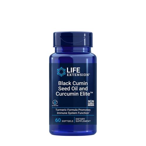 Life Extension Black Cumin Seed Oil and Curcumin Elite™ (60 Softgels)