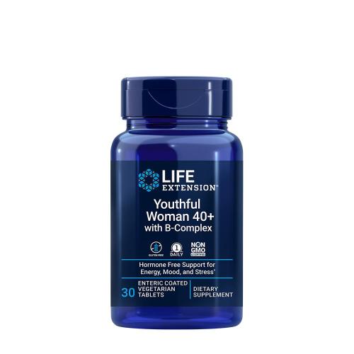 Life Extension Youthful Woman 40+ with B-Complex (30 Veg Tablets)