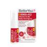 BetterYou Dlux+ Vitamin D+K2 Daily Oral Spray  (12 ml, Natural Peppermint)