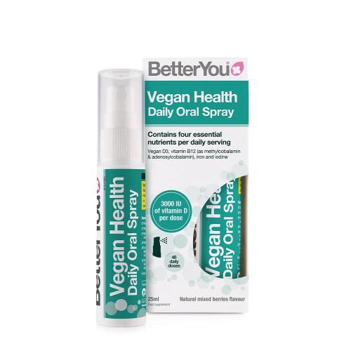BetterYou Vegan Health Oral Spray  (25 ml, Mixed Berry)
