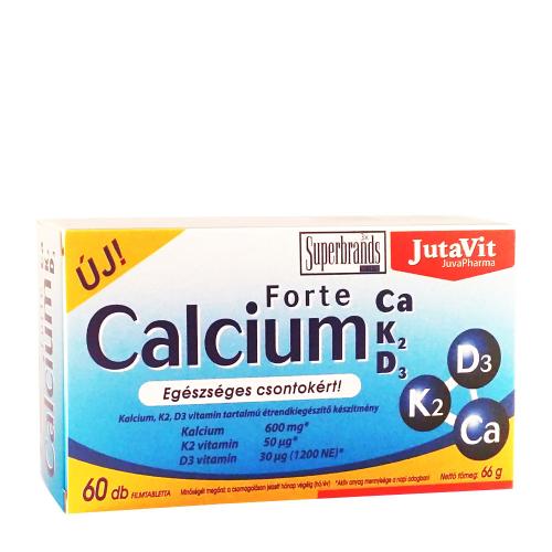 JutaVit Calcium Forte + Ca/K2/D3 tablet (60 Tablets)