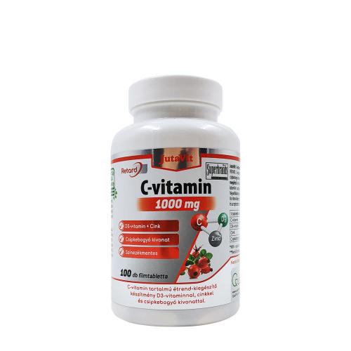 JutaVit Vitamin C 1000 mg + D3 + Zinc tablet (100 Tablets)