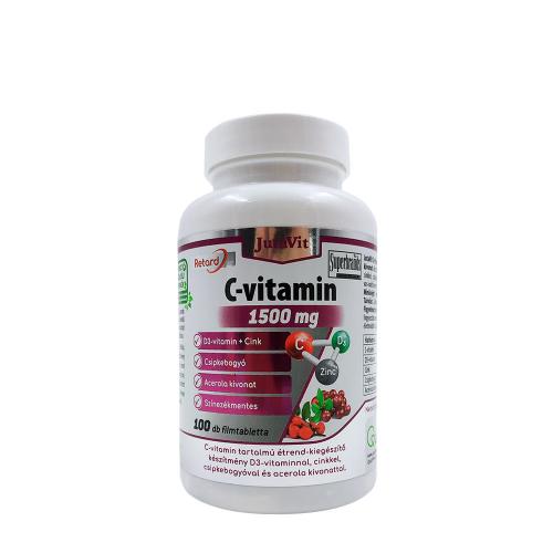 JutaVit Vitamin C 1500 mg + Acerola + D3 + Zinc (100 Tablets)