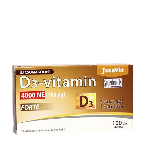 JutaVit Vitamin D3 4000 IU Forte tablet (100 Tablets)
