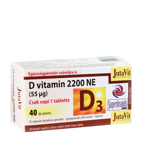 JutaVit Vitamin D3 2200 IU tablet (40 Tablets)