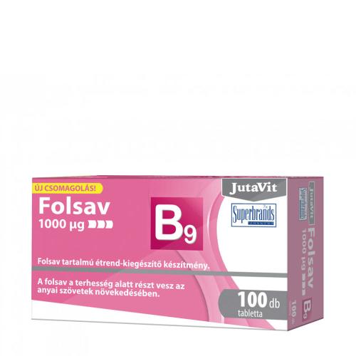 JutaVit Folic Acid tablet (100 Tablets)