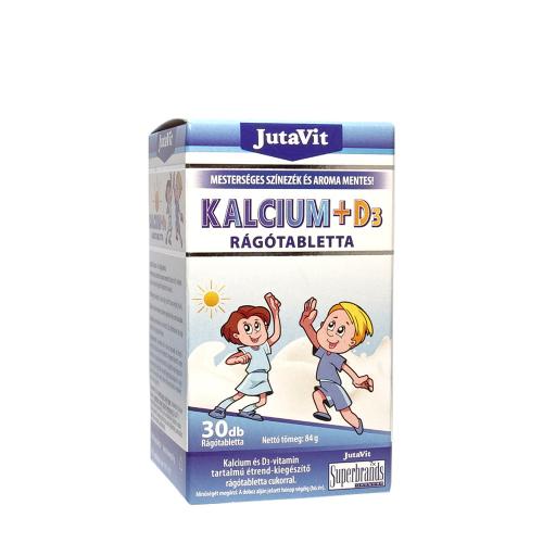 JutaVit Calcium + D3 chewable tablets for Children (30 Chewable Tablets)
