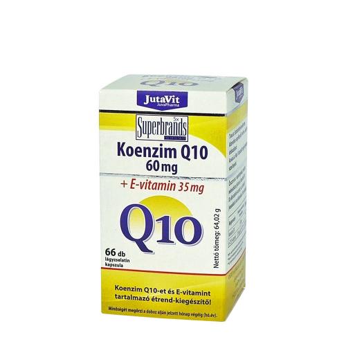 JutaVit Coenzyme Q10 60 mg softgel (66 Softgels)