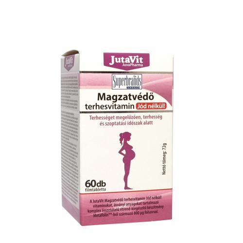 JutaVit Prenatal Vitamin Without Iodine (60 Tablets)