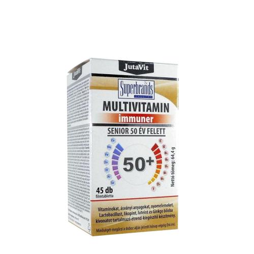 JutaVit Multivitamin Immuner tablets For Seniors (50+) (45 Tablets)