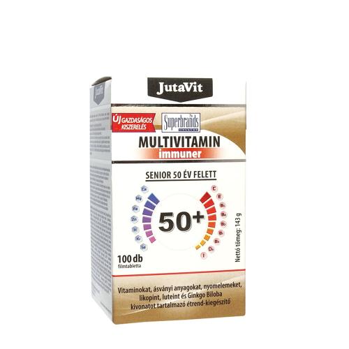 JutaVit Multivitamin Immuner tablets For Seniors (50+) (100 Tablets)