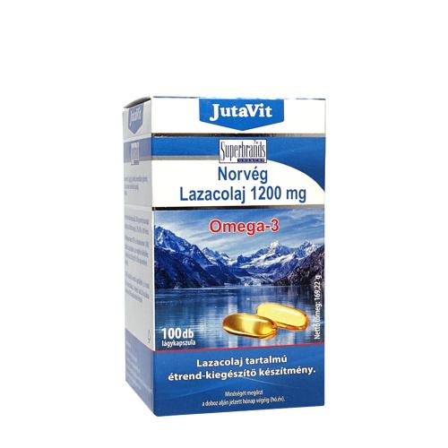 JutaVit Norwegian Omega-3 Salmon Oil 1200 mg softgel (100 Softgels)