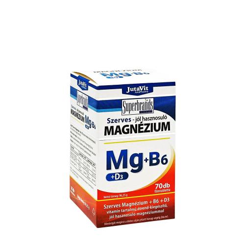 JutaVit Organic Magnesium + B6 + D3 tablet (70 Tablets)