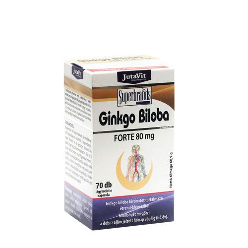 JutaVit Ginkgo Biloba Forte 80 mg softgel (70 Softgels)
