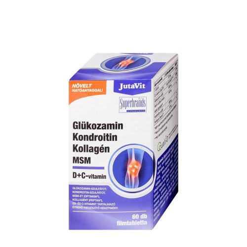 JutaVit Glucosamine Collagen MSM Vitamin D + C (60 Tablets)