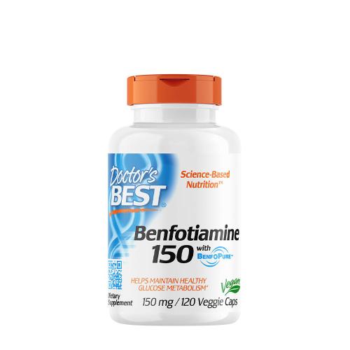 Doctor's Best Benfotiamine With Benfopure 150 mg (120 Veggie Capsules)