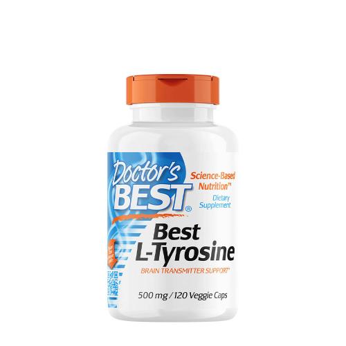 Doctor's Best L-Tyrosine 500 mg (120 Veggie Capsules)