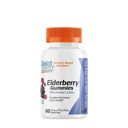 Doctor's Best Elderberry Gummies  (60 Gummies)