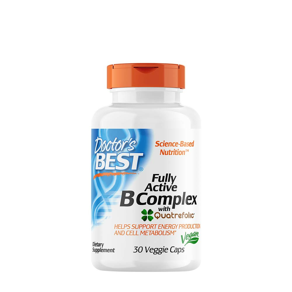 Doctor's Best Fully Active B Complex (30 Veggie Capsule