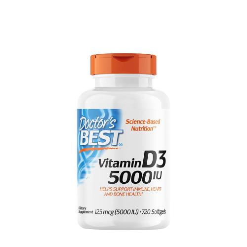 Doctor's Best Vitamin D3 5000 IU (720 Softgels)