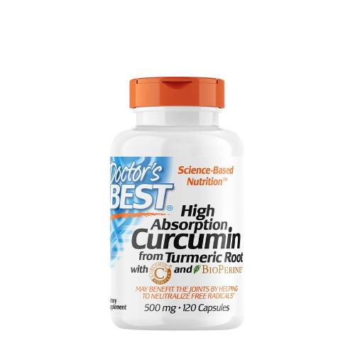 Doctor's Best Curcumin C3 Complex 500 mg (120 Capsules)