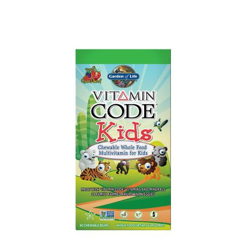 Garden of Life Vitamin Code Kids Multivitamin Kids (60 Chewable Bears)