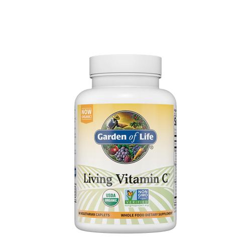 Garden of Life Living Vitamin C  (60 Veg Capsules)