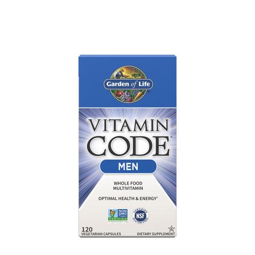 Garden of Life Vitamin Code Men  (120 Veg Capsules)