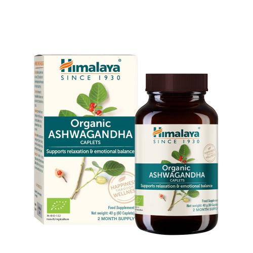 Himalaya Organic Ashwagandha  (60 Caplets)