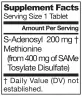 Jarrow Formulas SAMe 200 (20 Tablets)