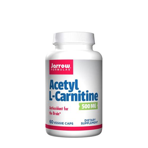 Jarrow Formulas Acetyl L-Carnitine 500 Mg  (60 Veg Capsules)