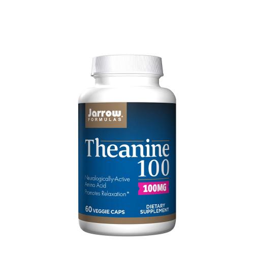 Jarrow Formulas Theanine 100 mg  (60 Veg Capsules)