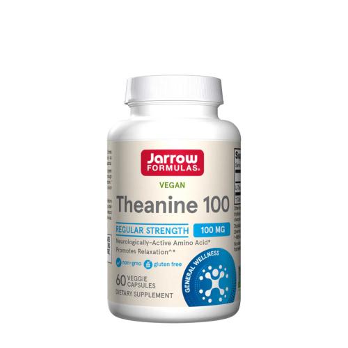 Jarrow Formulas Theanine 100 mg  (60 Veg Capsules)