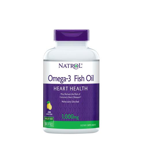 Natrol Omega-3 Fish Oil 1000 mg (150 Softgels, Natural Lemon)