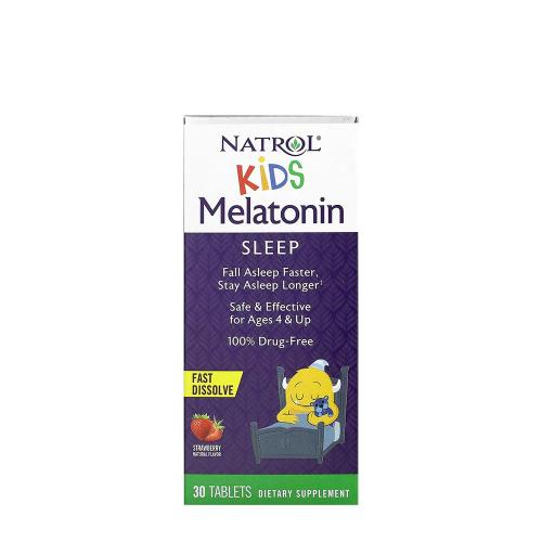 Natrol Kids Melatonin (30 Tablets, Strawberry)