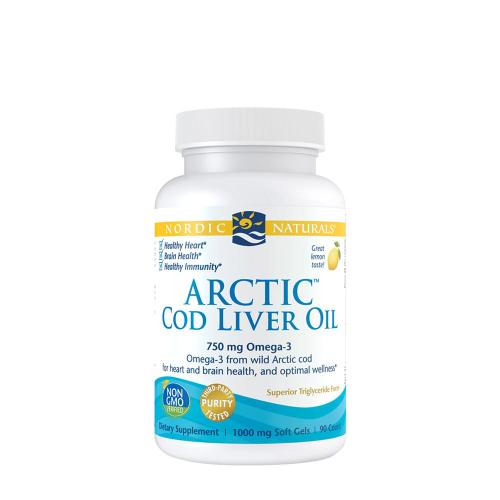Arctic Cod Liver Oil 750 mg (90 Softgels, Lemon)
