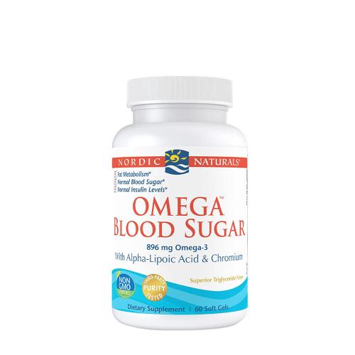 Omega Blood Sugar 896 mg (60 Softgels)