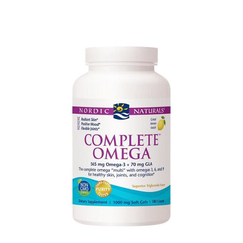 Nordic Naturals Complete Omega 565 mg  (180 Softgels, Lemon)